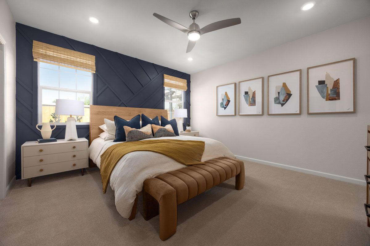 Plan 1934 Modeled - Primary bedroom