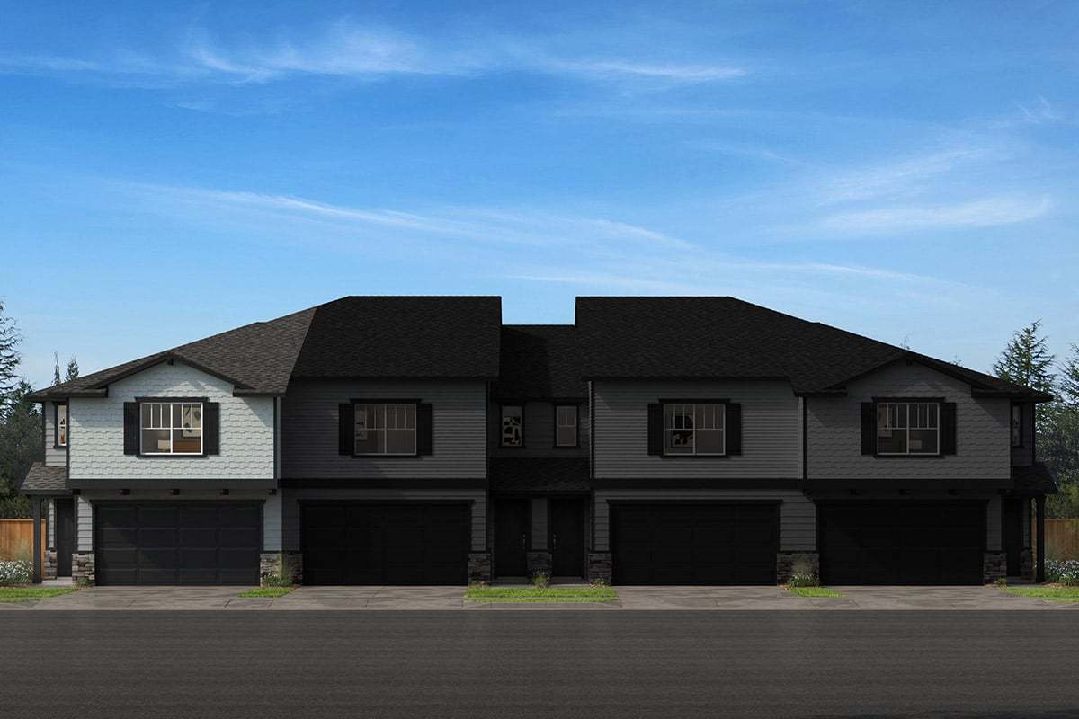 87th Townhomes por KB Home en Seattle-Bellevue Washington