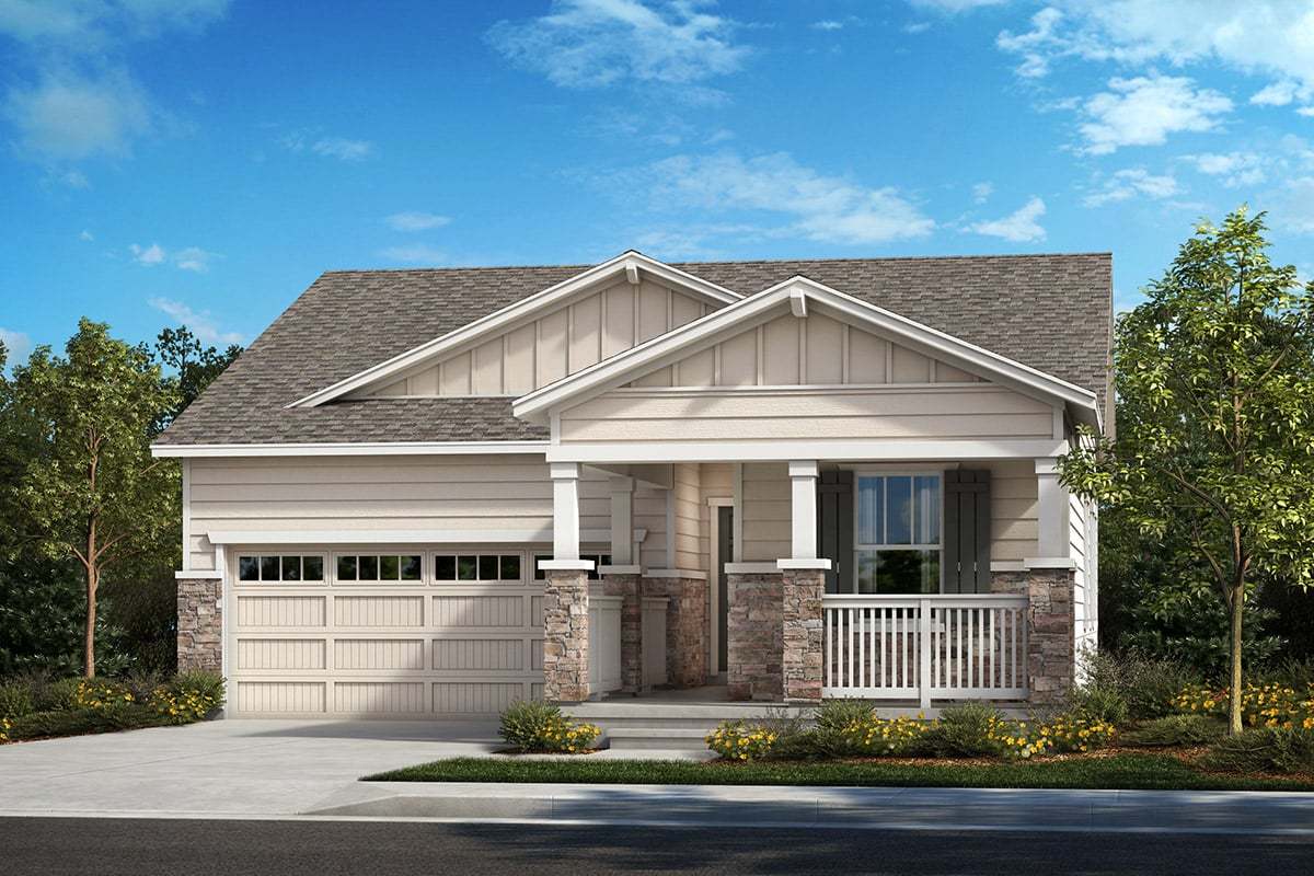 Plan 1384 Modeled - Painted Prairie: Aurora, Colorado - KB Home