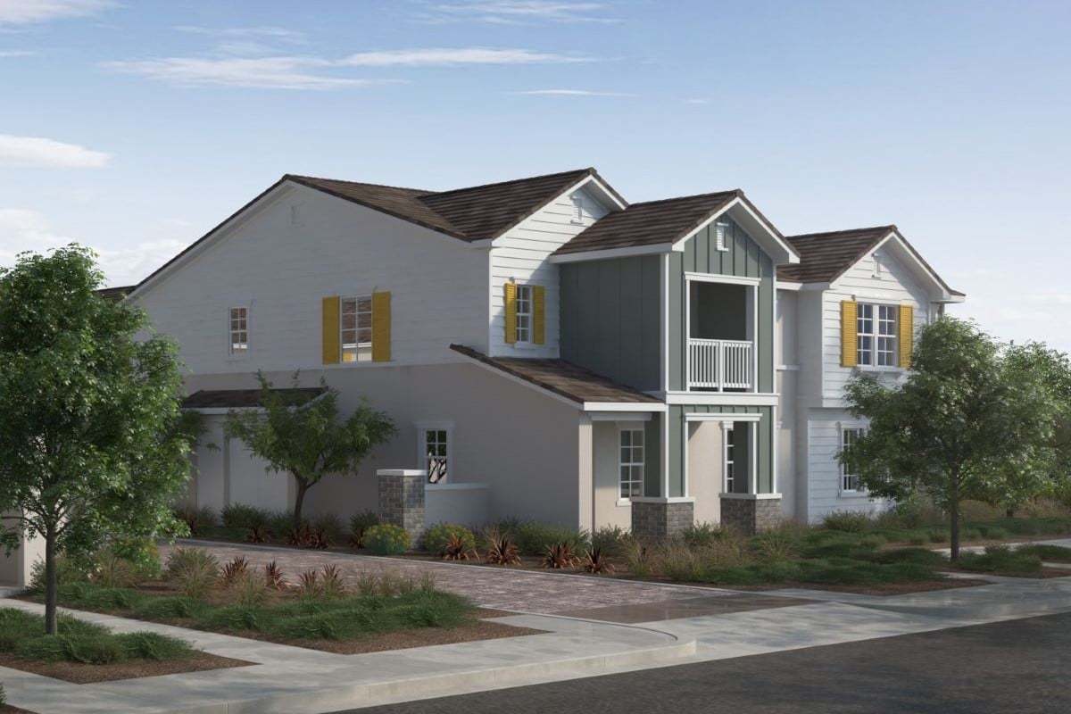 Plan 1193 Modeled - Belmont at Sunset Ranch: Ontario, California - KB Home
