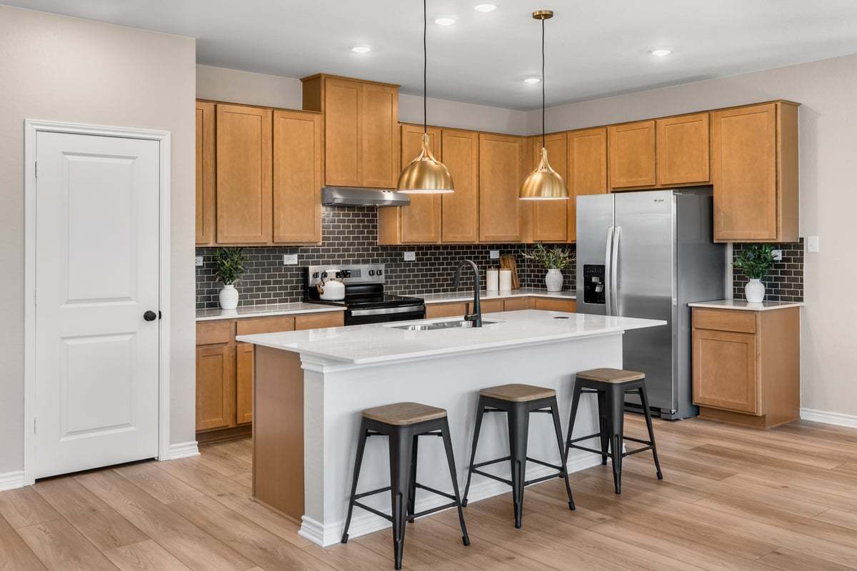 Plan 2328 Modeled - Kitchen