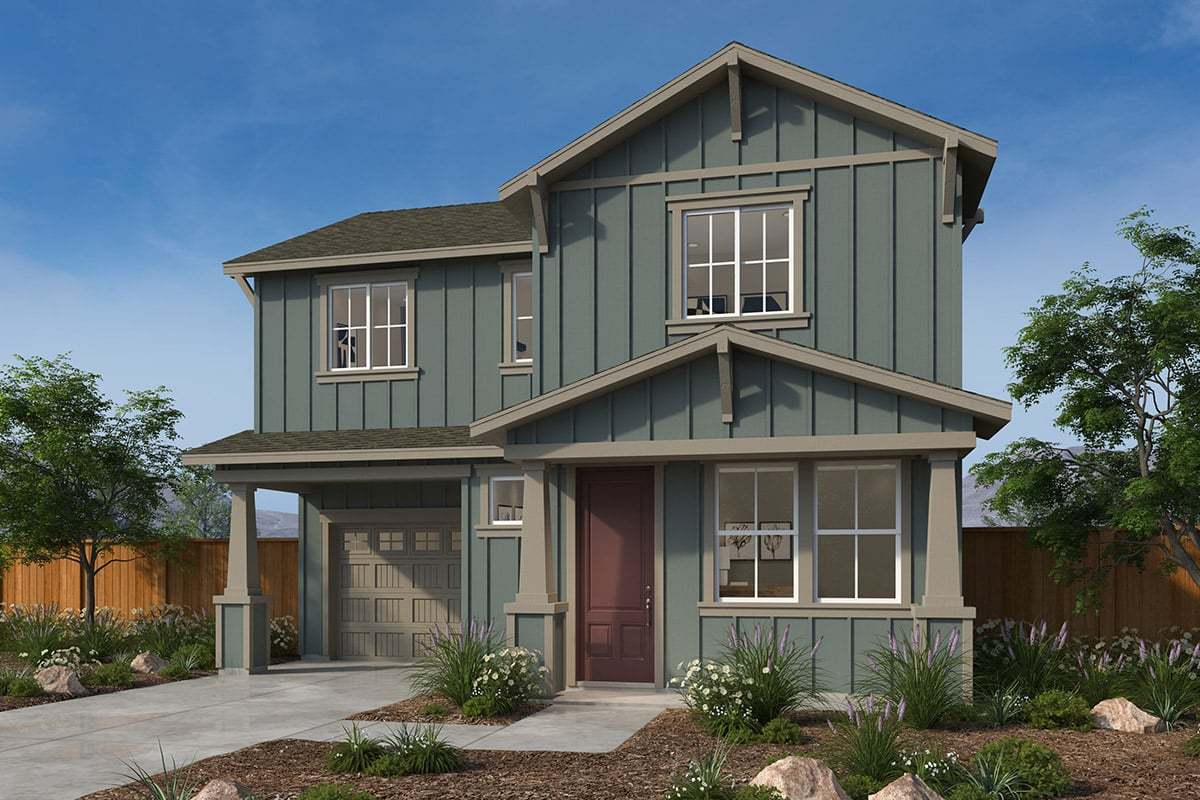 Plan 1454 - Hawthorn at Cherry Ranch: Santa Rosa, California - KB Home