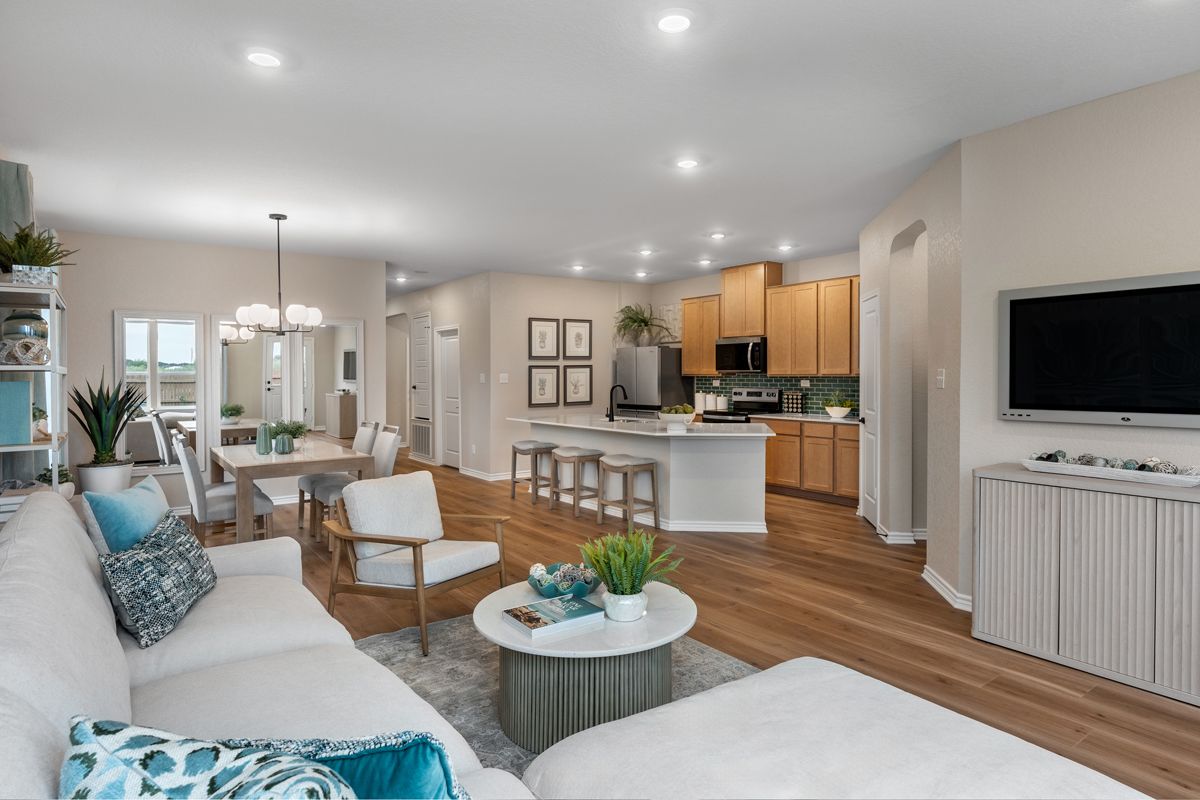 Plan 1889 Modeled - Great room