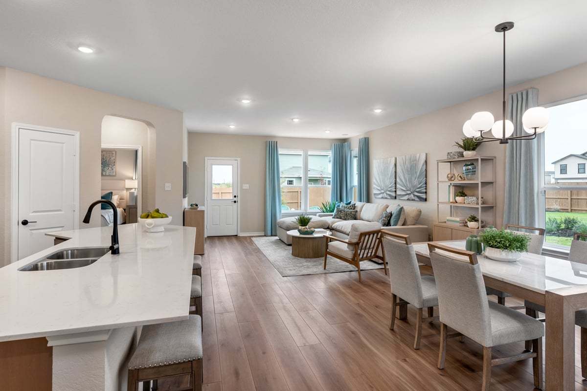 Plan 1889 Modeled - Dining area