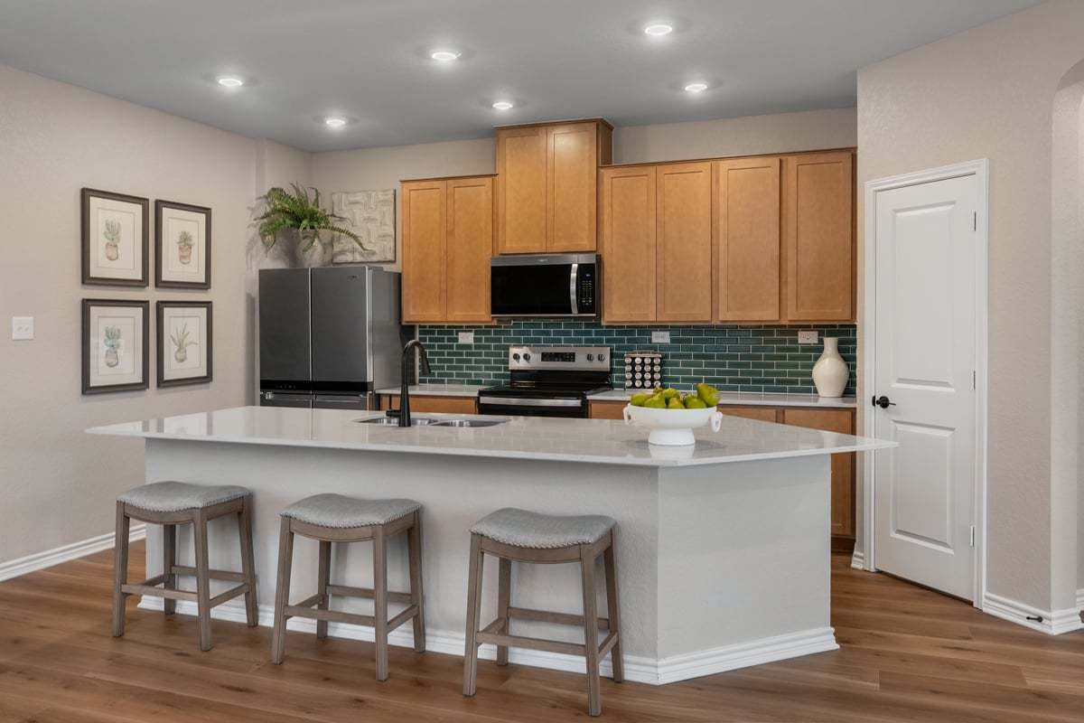 Plan 1889 Modeled - Kitchen