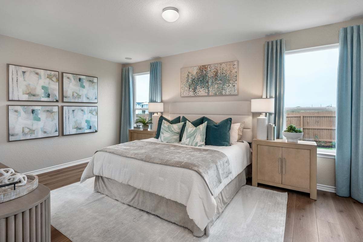 Plan 1889 Modeled - Primary bedroom