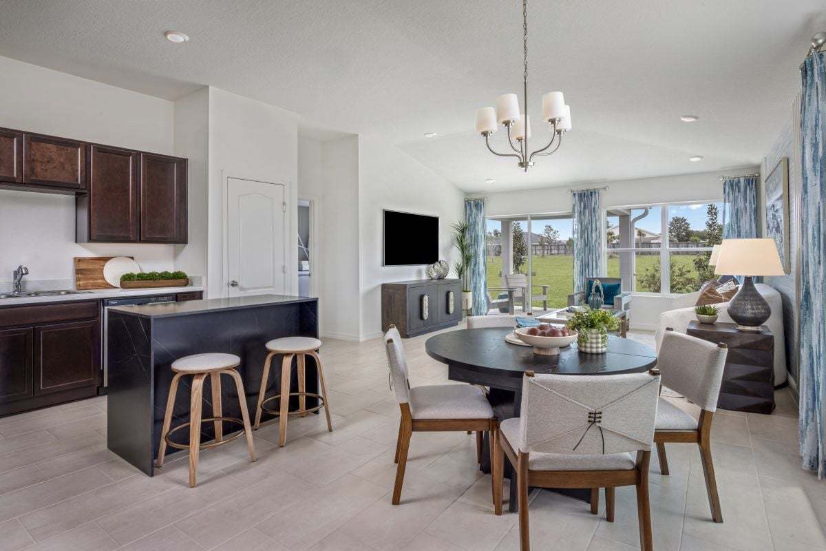 Plan 1317 Modeled - Great room