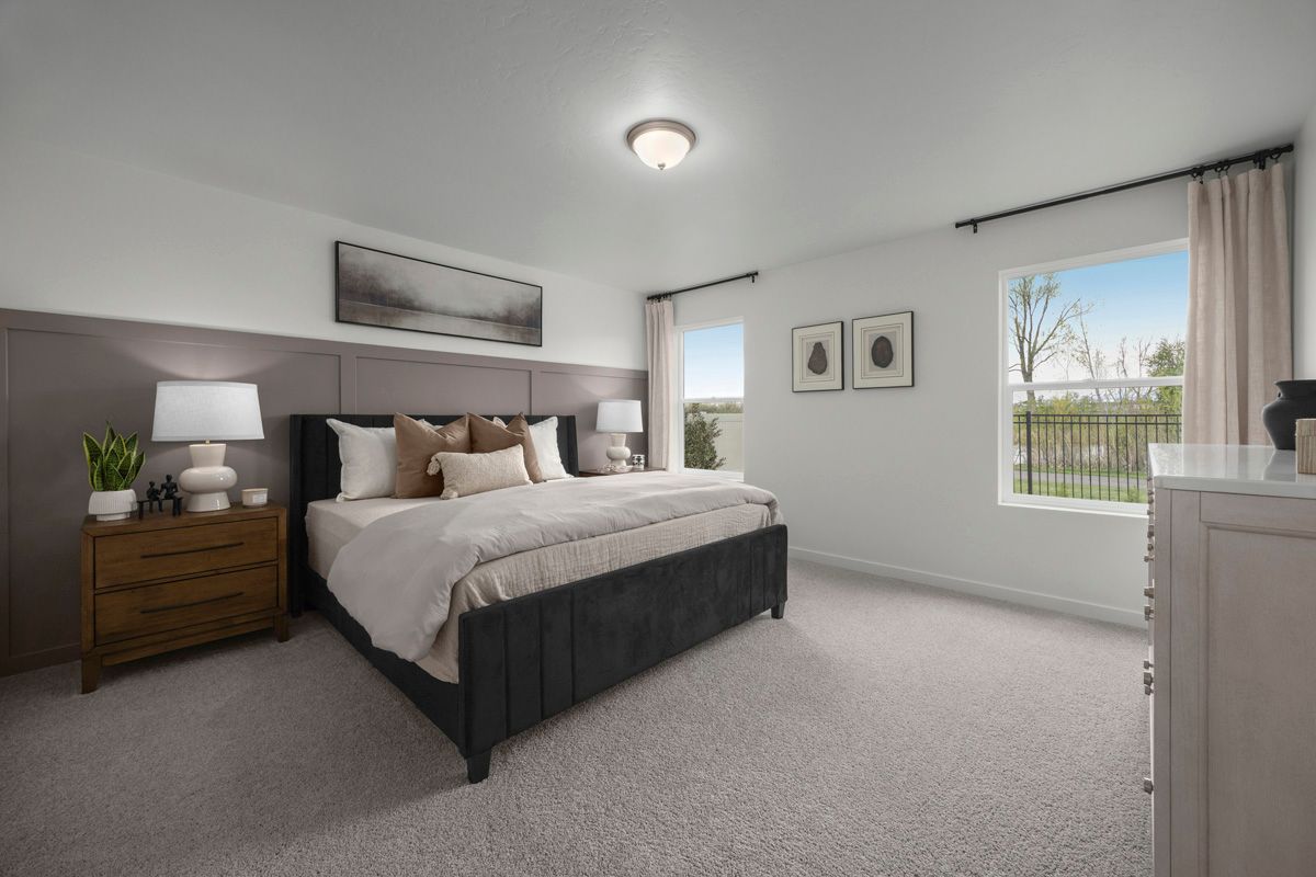 Plan 1882 Modeled - Primary bedroom