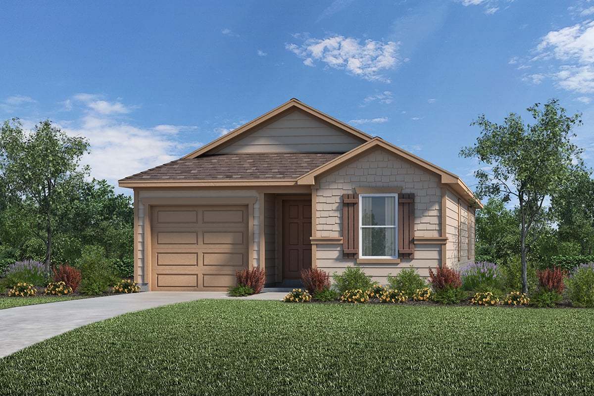 Plan 1245 - The Granary - Villa Collection: San Antonio, Texas - KB Home