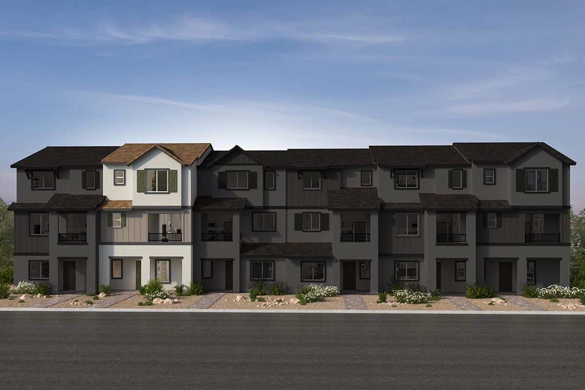 Plan 1858 Interior Unit - Avenues at Meriden: Henderson, Nevada - KB Home