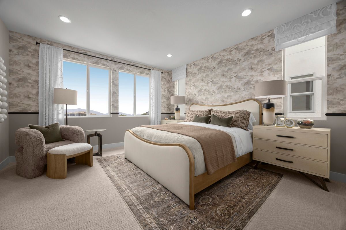 Plan 2697 Modeled - Primary bedroom