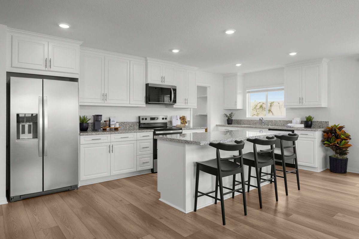 Plan 1742 Modeled - Kitchen