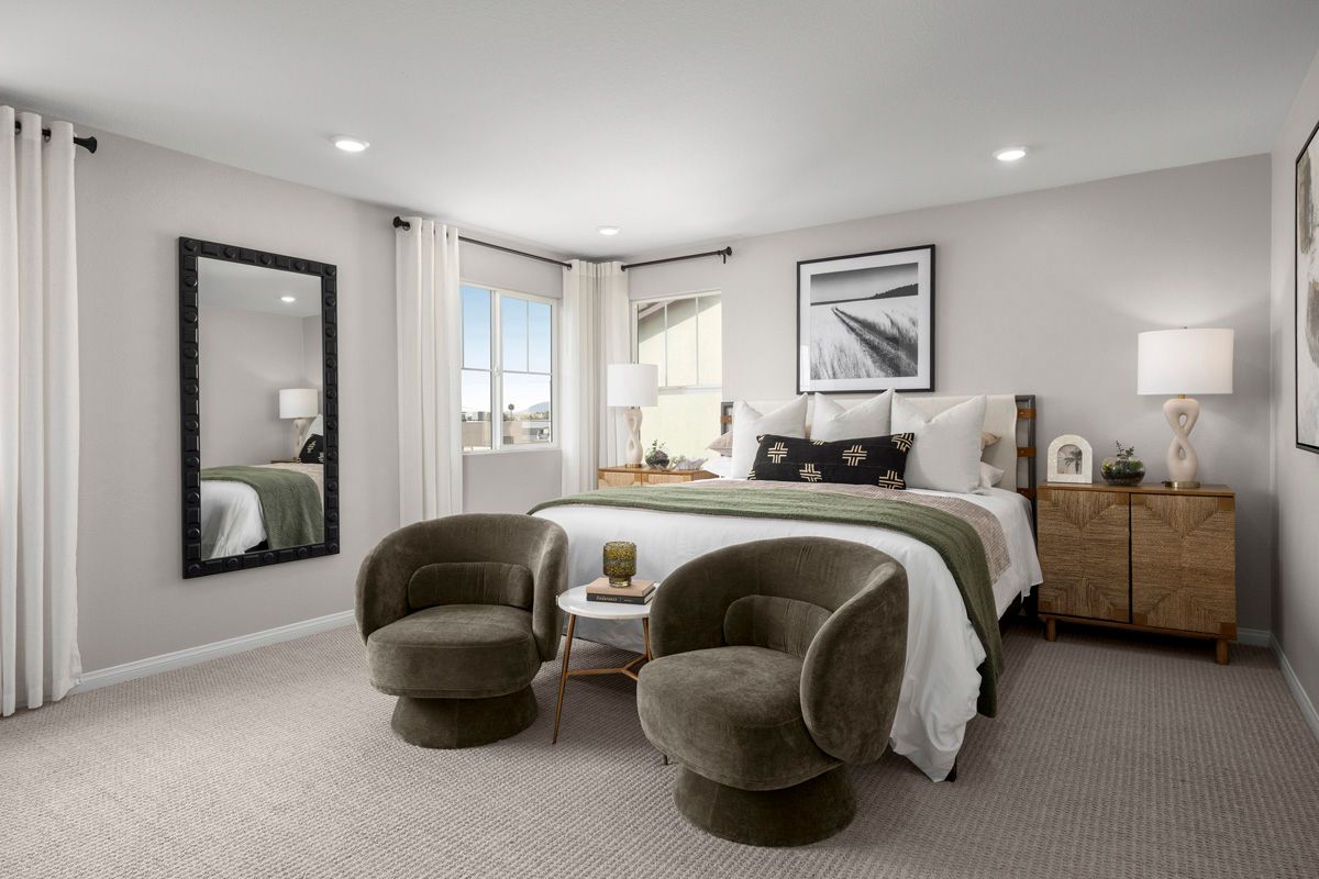 Plan 2256 Modeled - Primary bedroom
