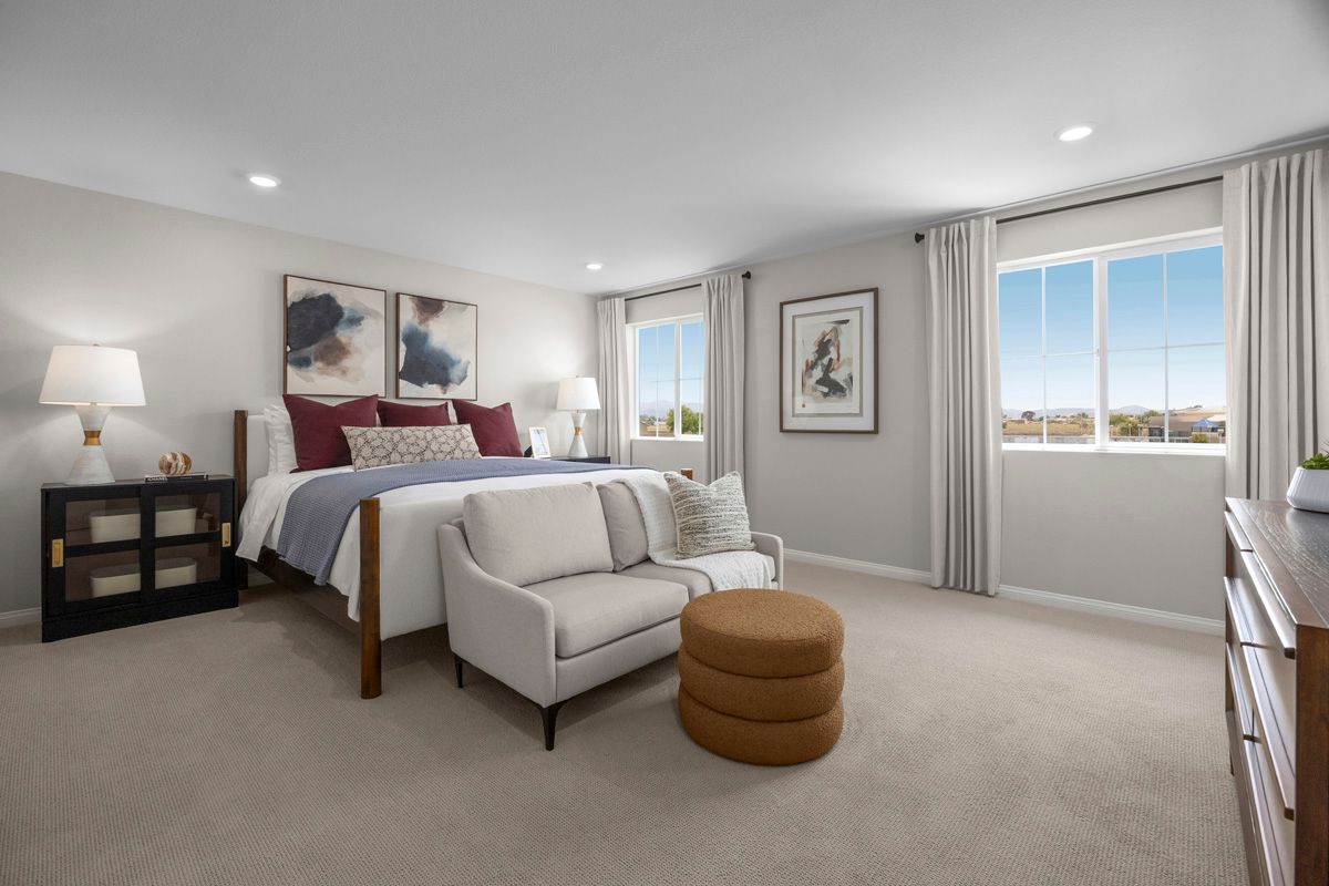 Plan 2453 Modeled - Primary bedroom