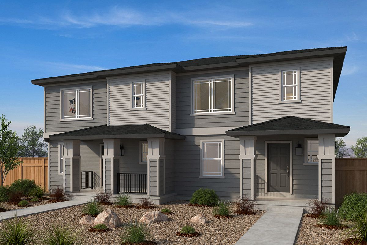 The Nest Villas at Canyon Creek por KB Home en Denver Colorado