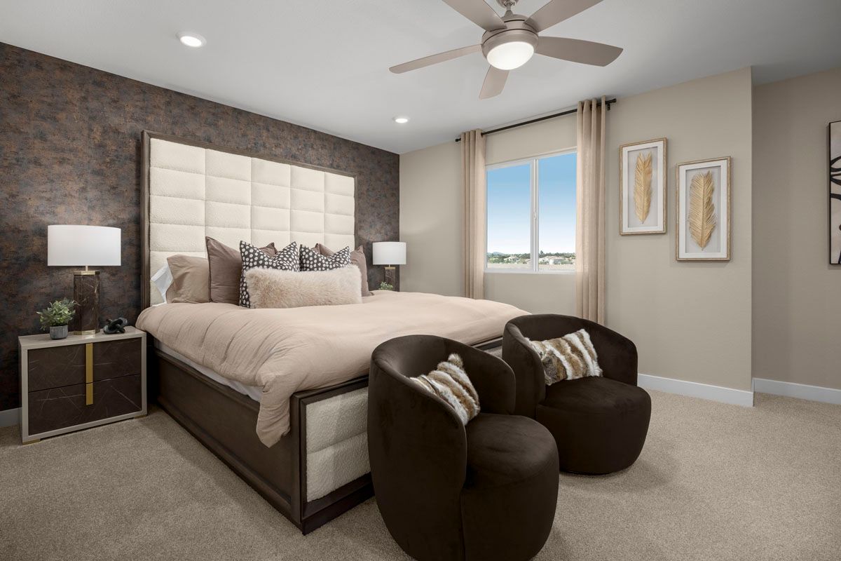 Plan 2281 Modeled - Primary bedroom