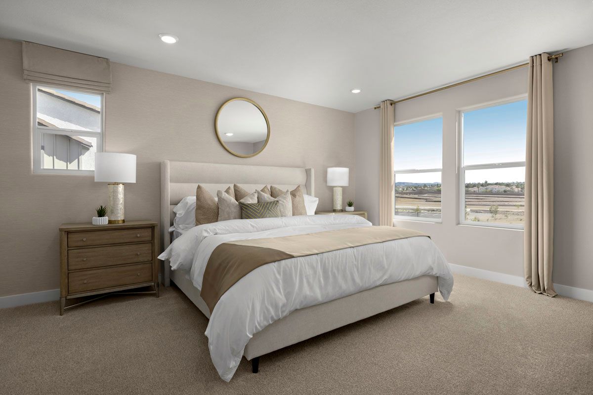 Plan 2320 Modeled - Primary bedroom