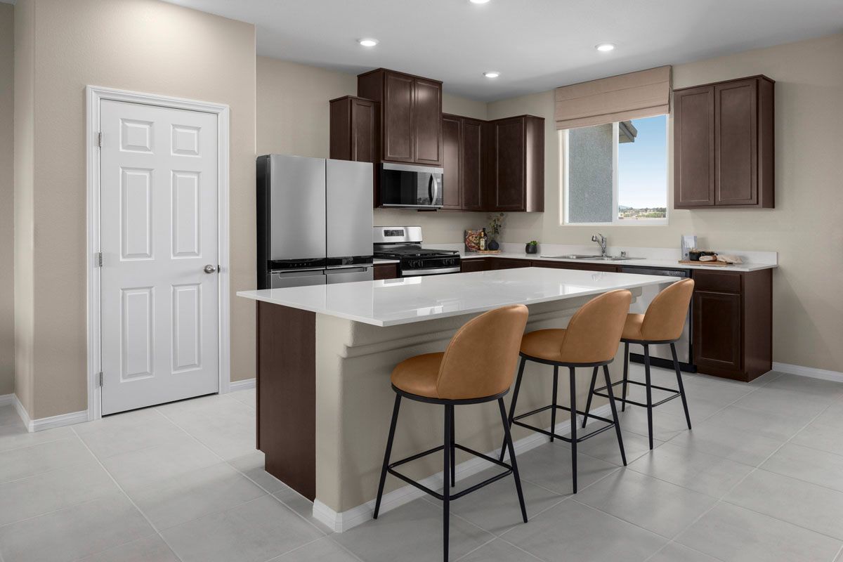 Plan 1694 Interior Unit Modeled - Kitchen