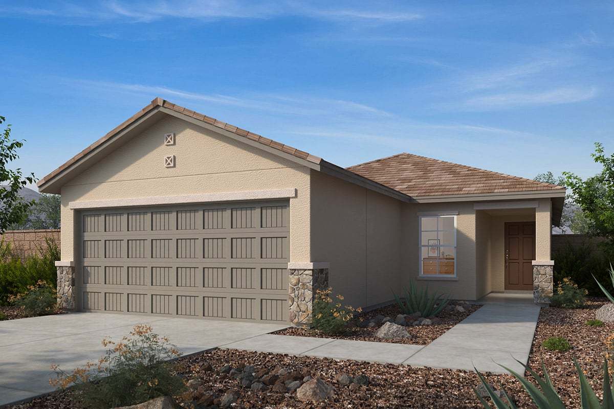 Exterior C with optional stone