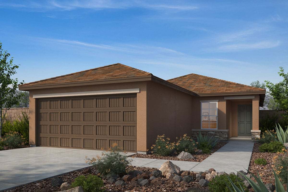 Exterior C with optional stone