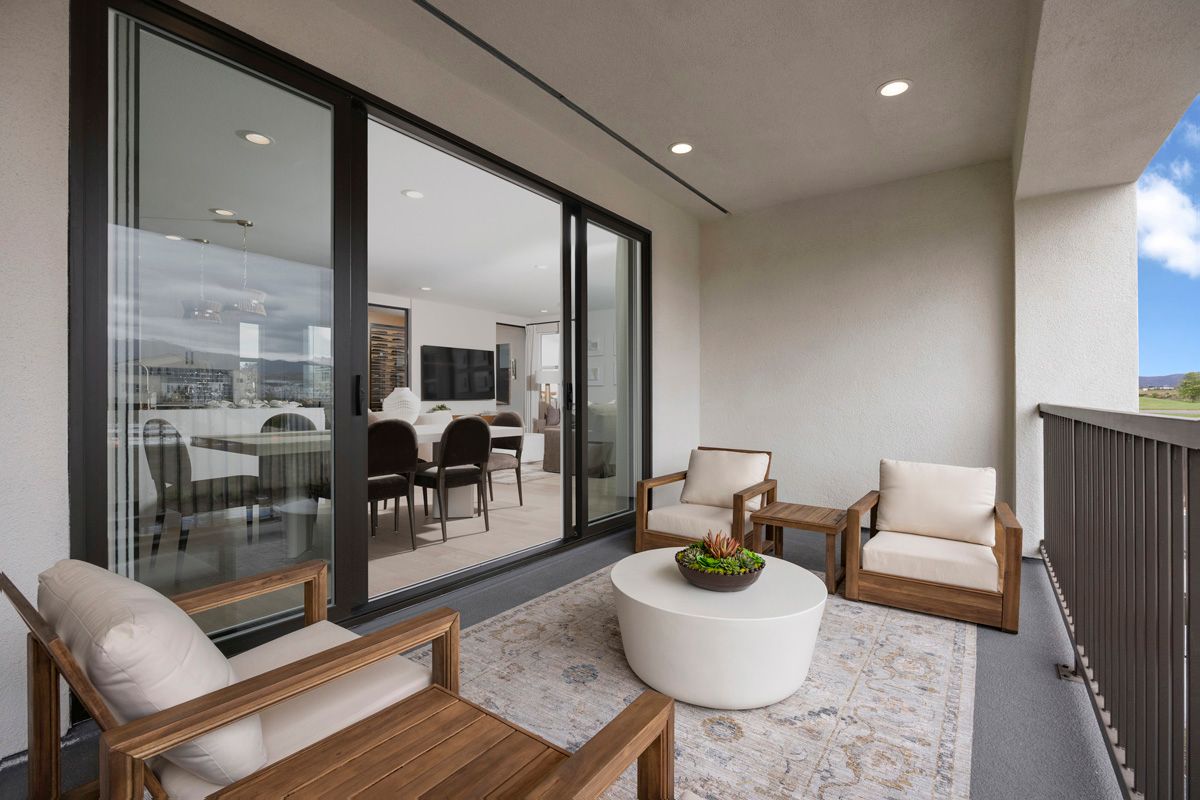 Plan 2661 Modeled - Balcony
