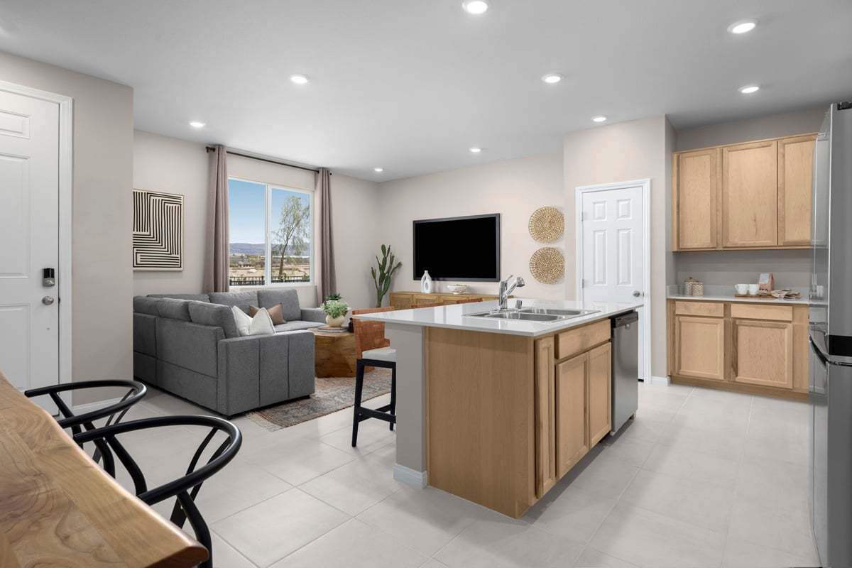 Plan 1479 Interior Unit Modeled - Great room