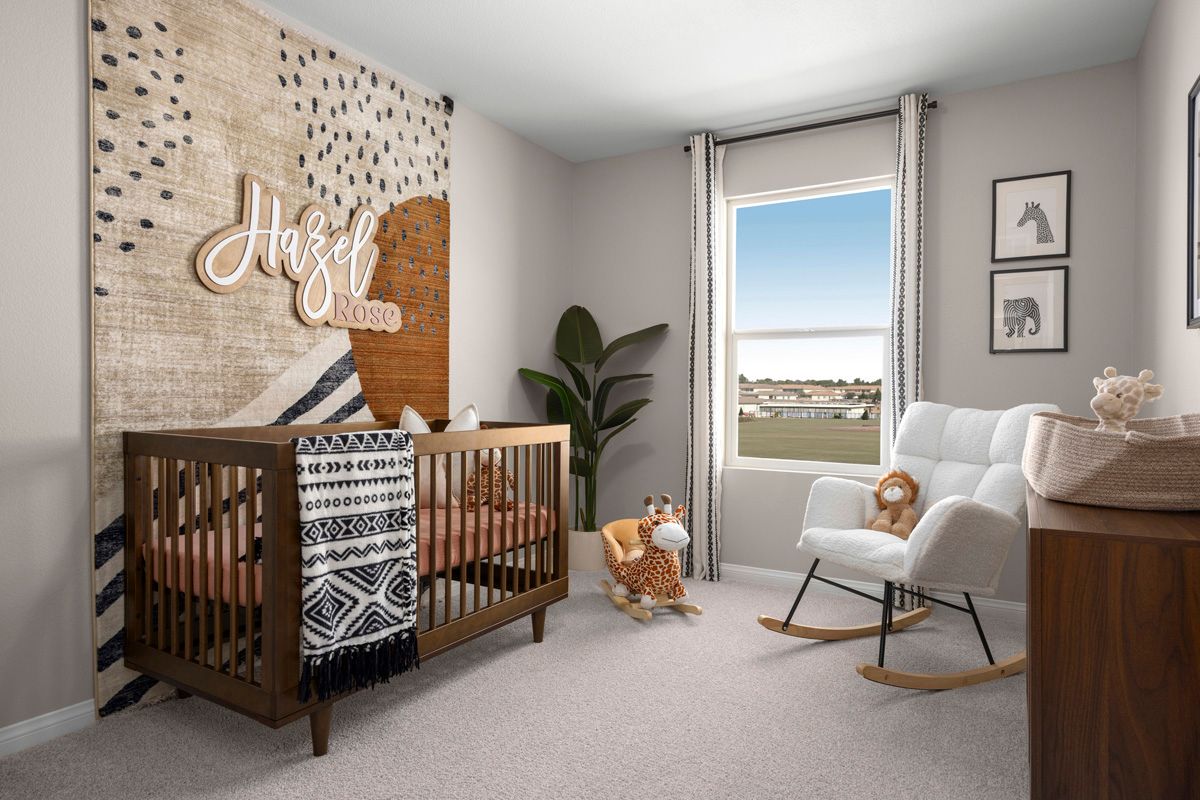Plan 1479 Interior Unit Modeled - Bedroom 2