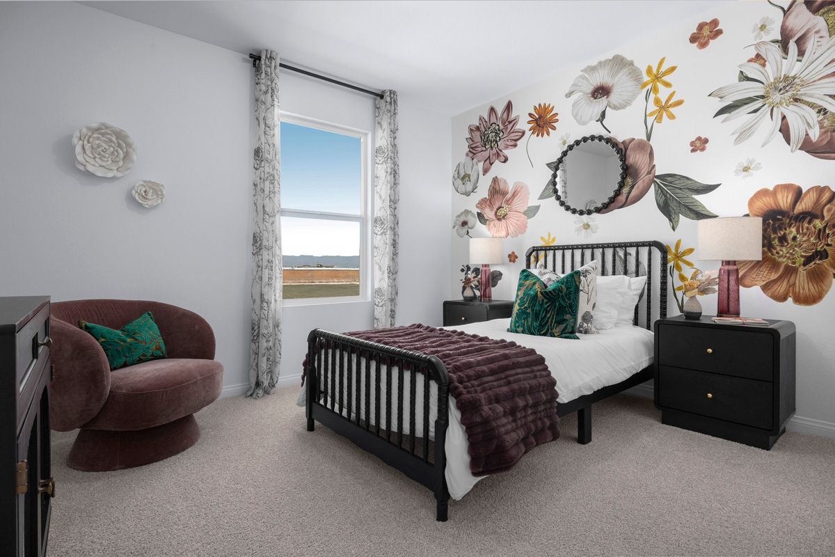 Plan 1479 Interior Unit Modeled - Bedroom 3