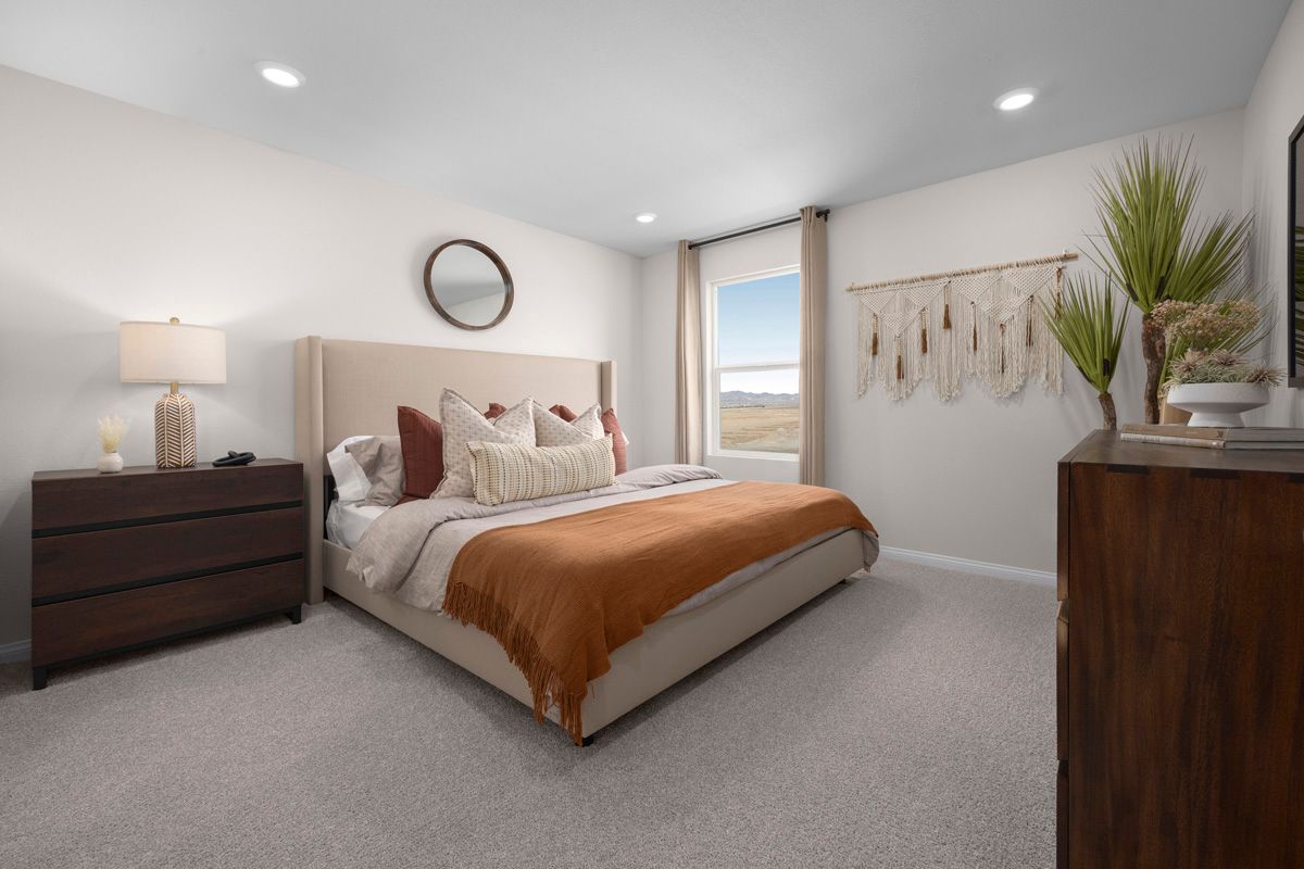 Plan 1479 Interior Unit Modeled - Primary bedroom