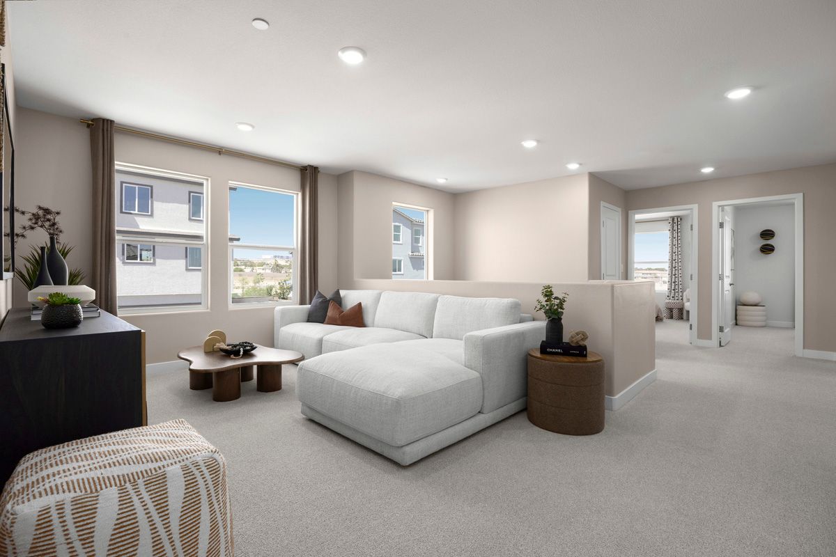 Plan 1657 End Unit Modeled - Loft