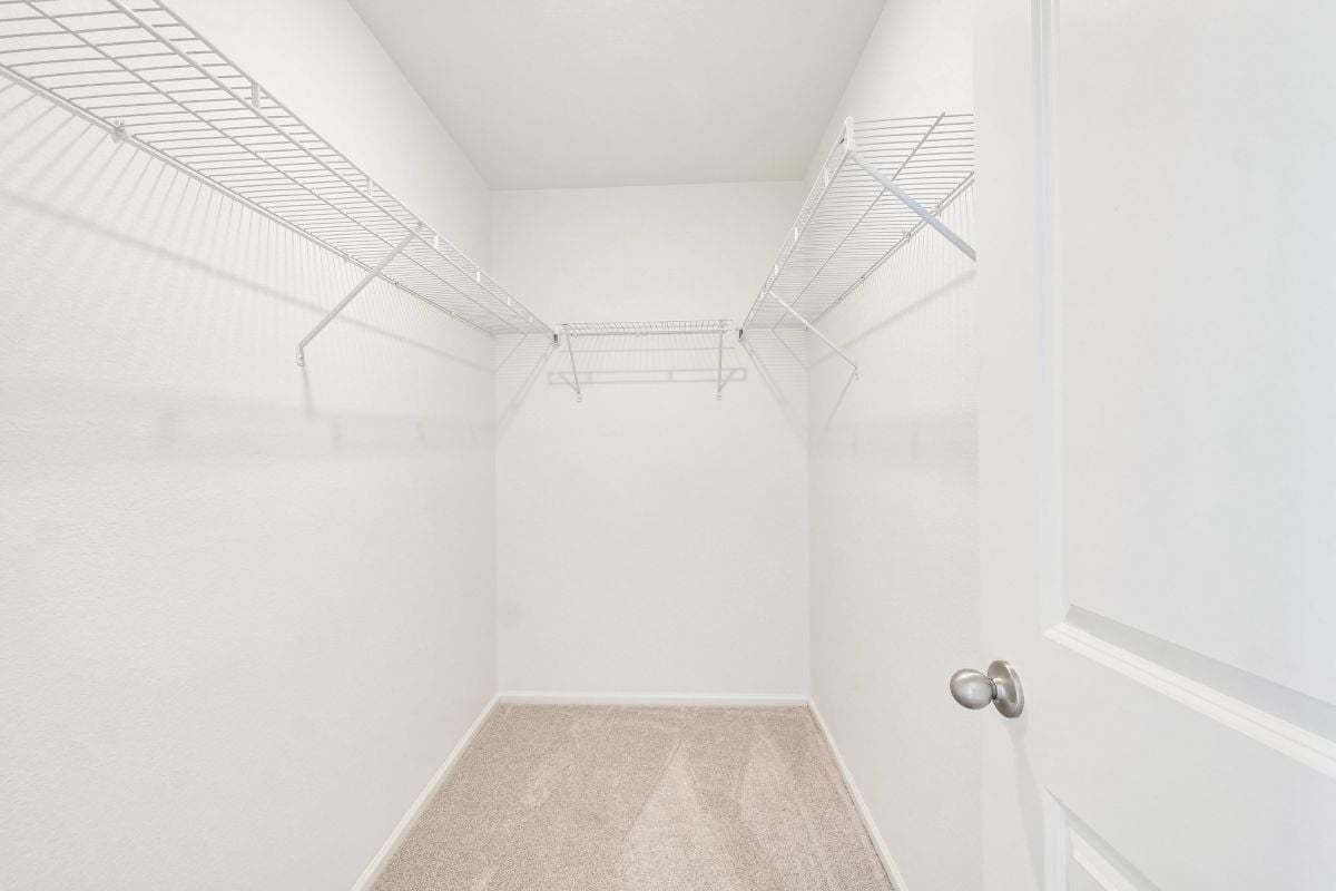 Primary walk-in closet