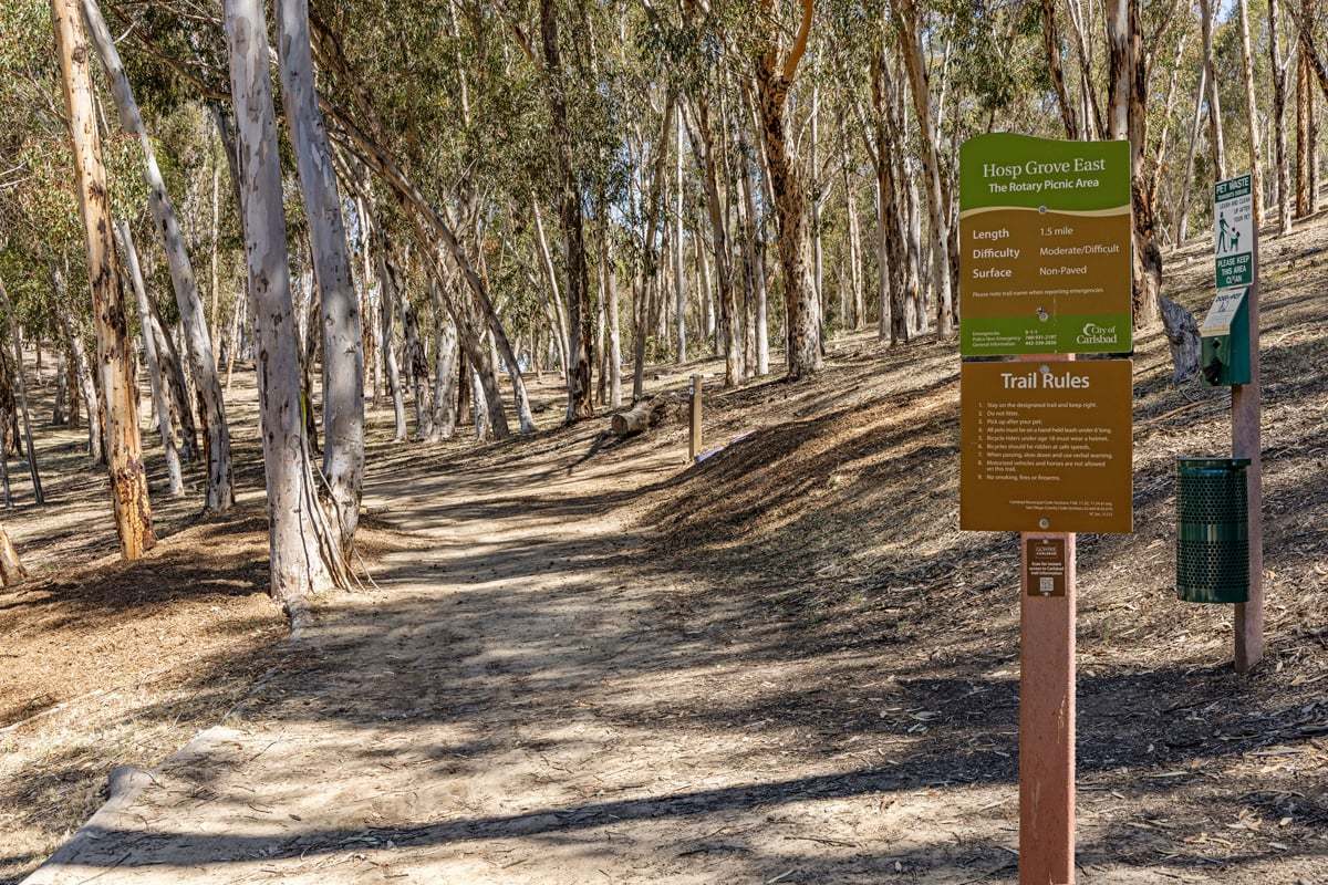 Close to local hiking at Hosp Grove