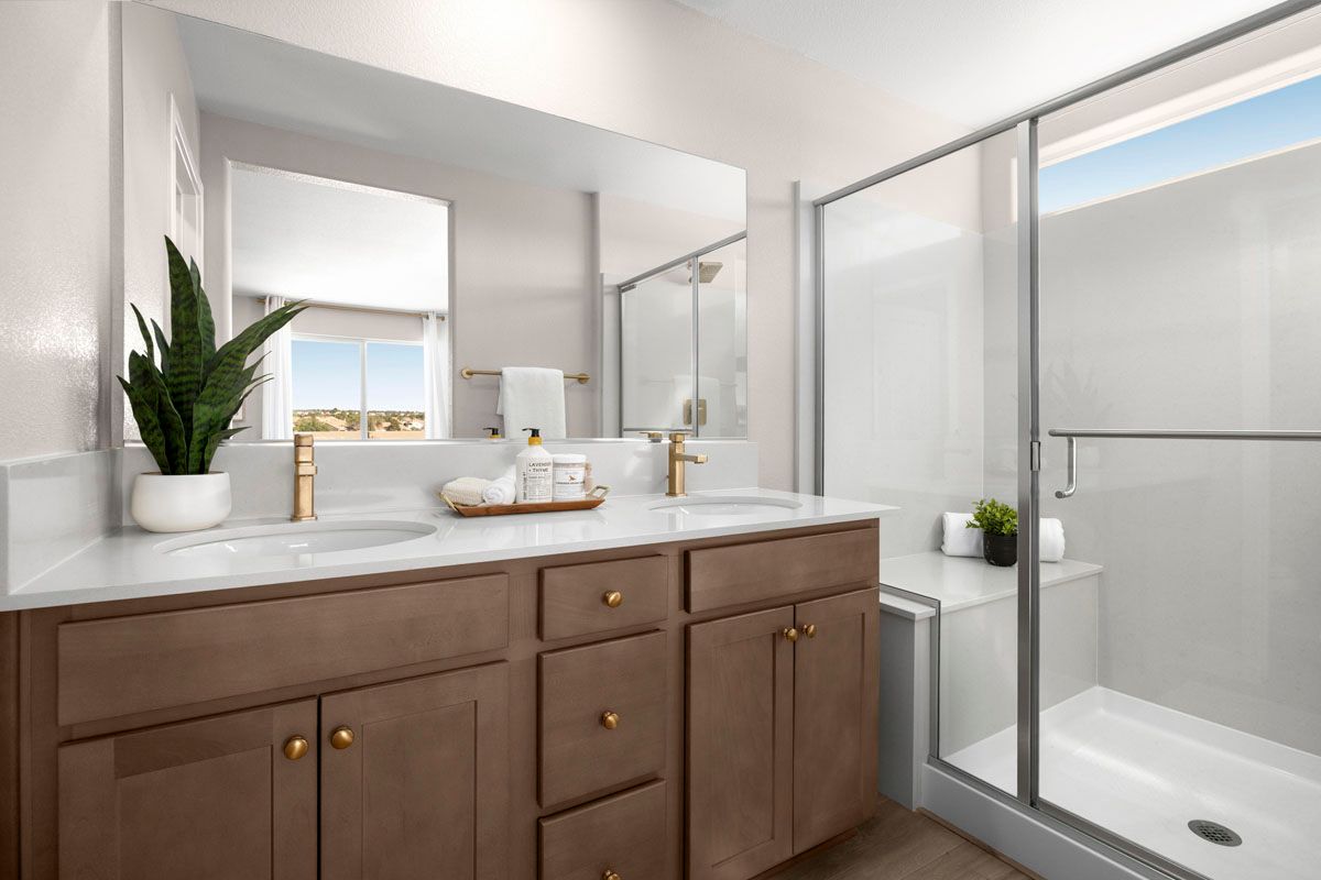 Plan 1947 End Unit Modeled - Primary bath