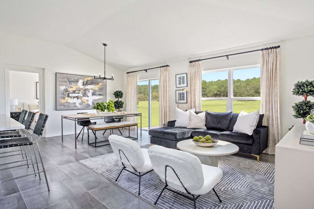 Plan 1393 - Great room