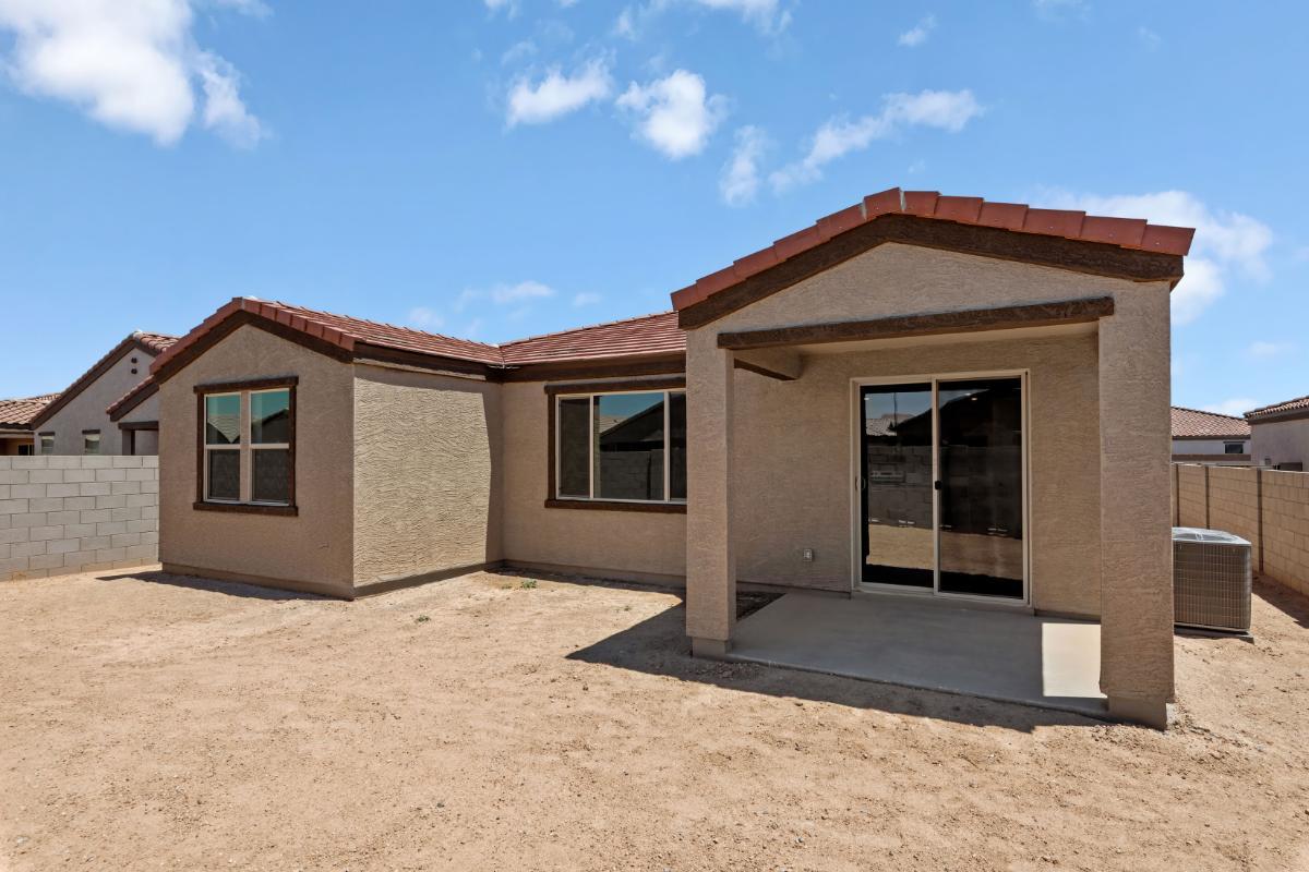 Covered patio