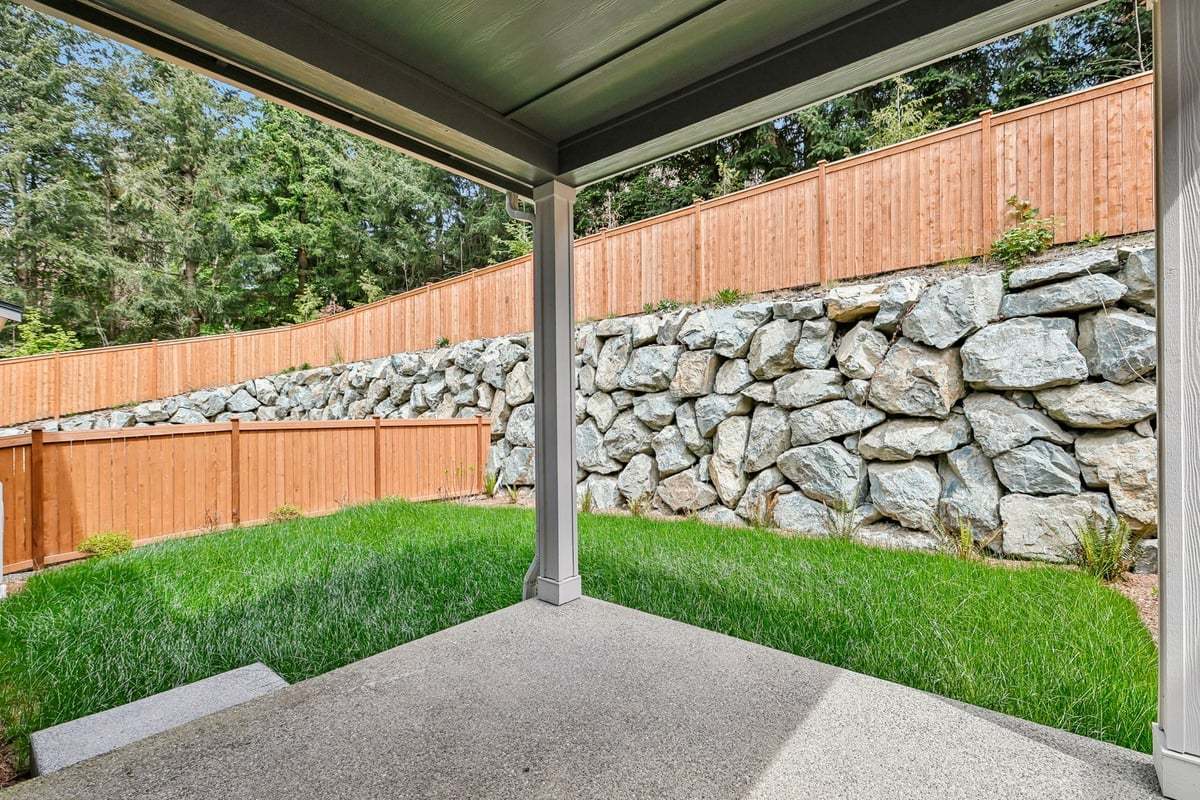 Covered patio