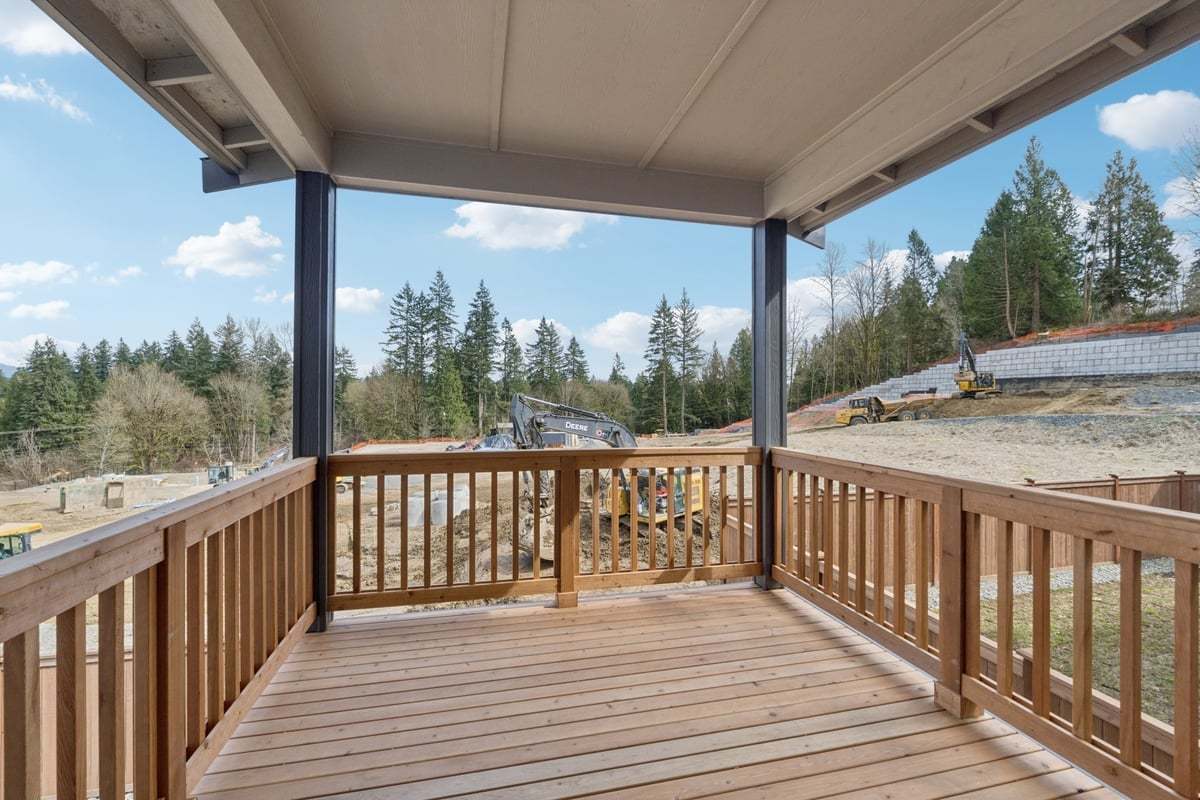 Covered patio