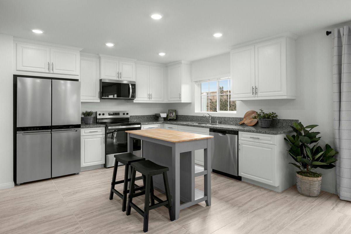 Plan 2132 Modeled - Kitchen