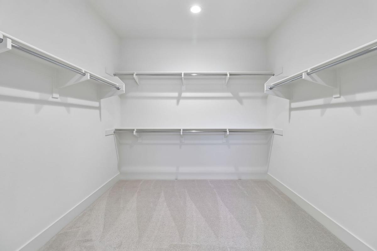 Primary walk-in closet