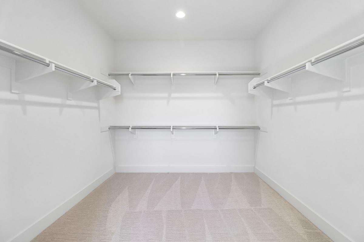 Primary walk-in closet