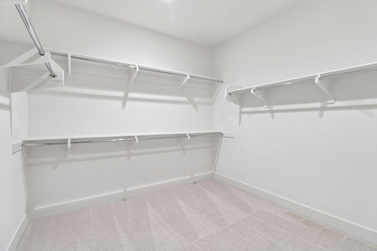 Primary walk-in closet
