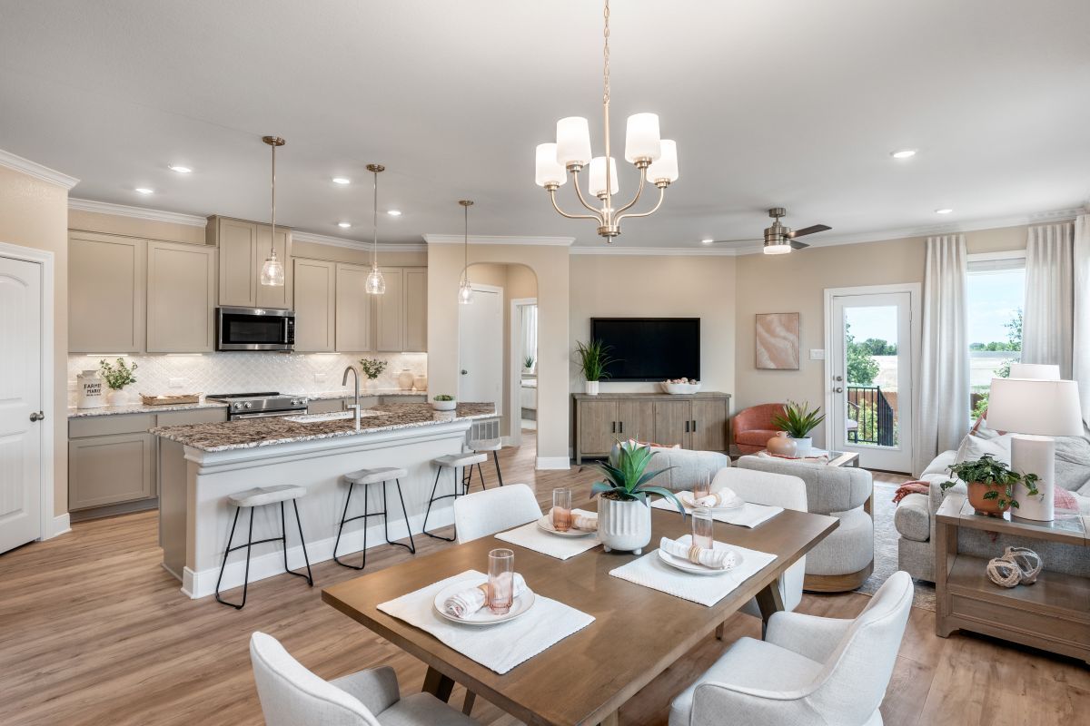 Plan 1702 Modeled - Great room