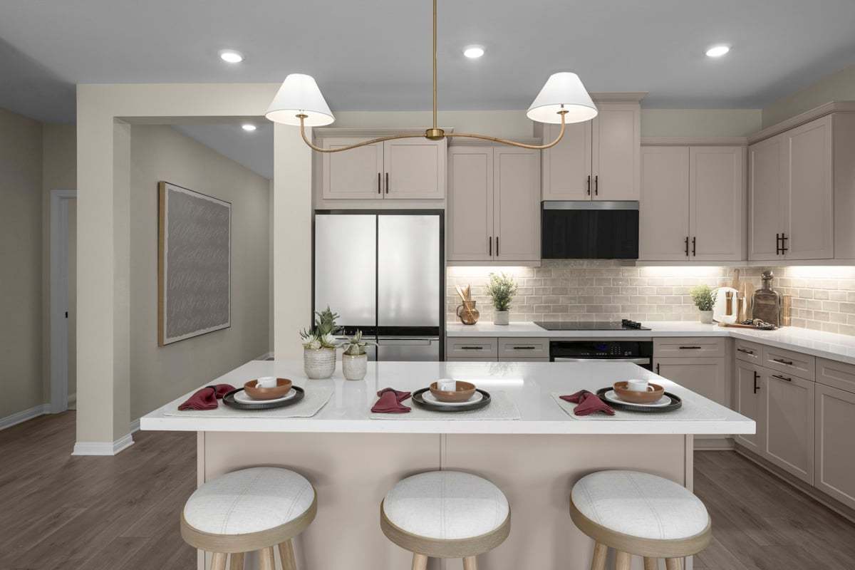 Plan 2083 Modeled - Kitchen