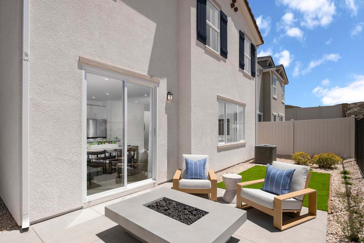 Plan 1791 Modeled - Rear exterior