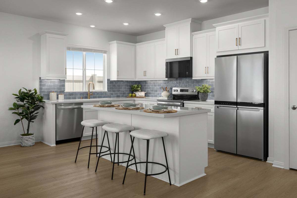 Plan 1791 Modeled - Kitchen