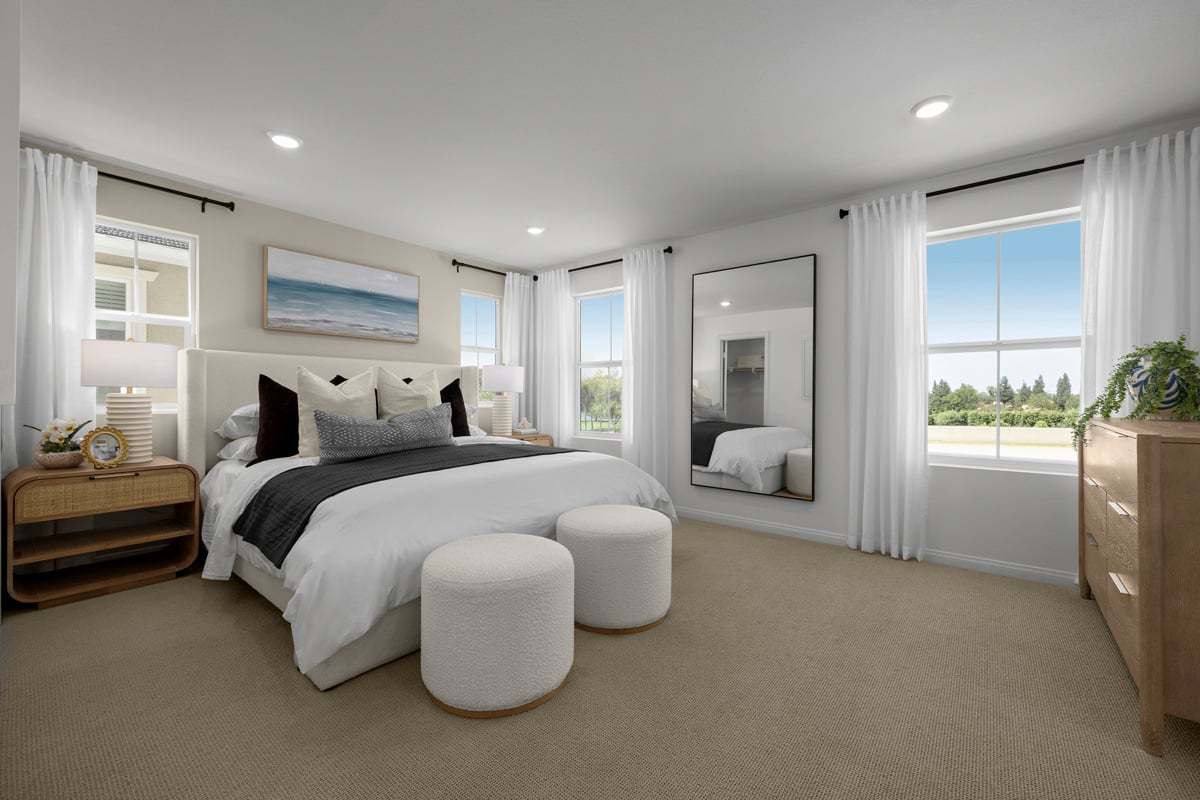 Plan 1791 Modeled - Primary bedroom