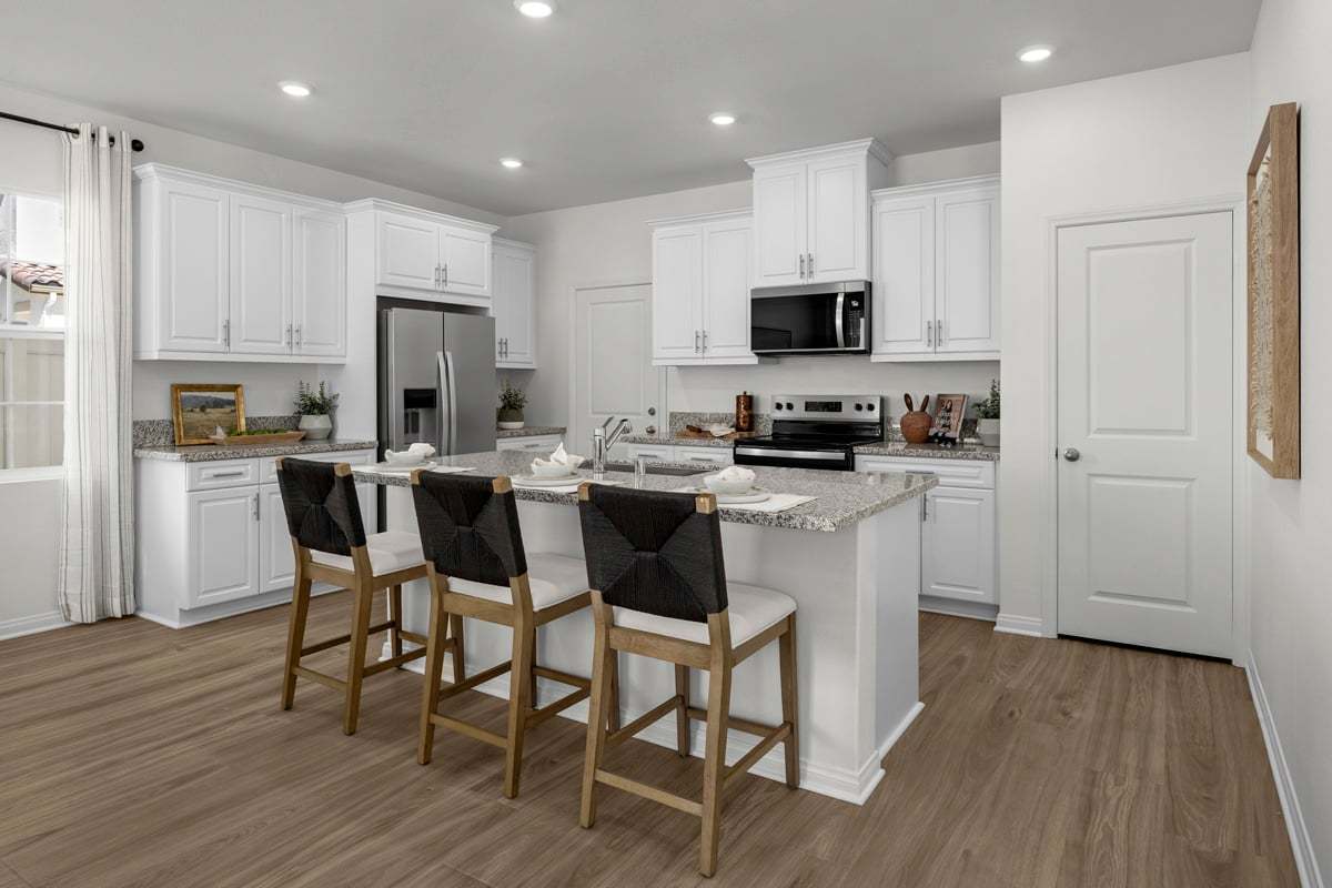 Plan 2056 Modeled - Kitchen