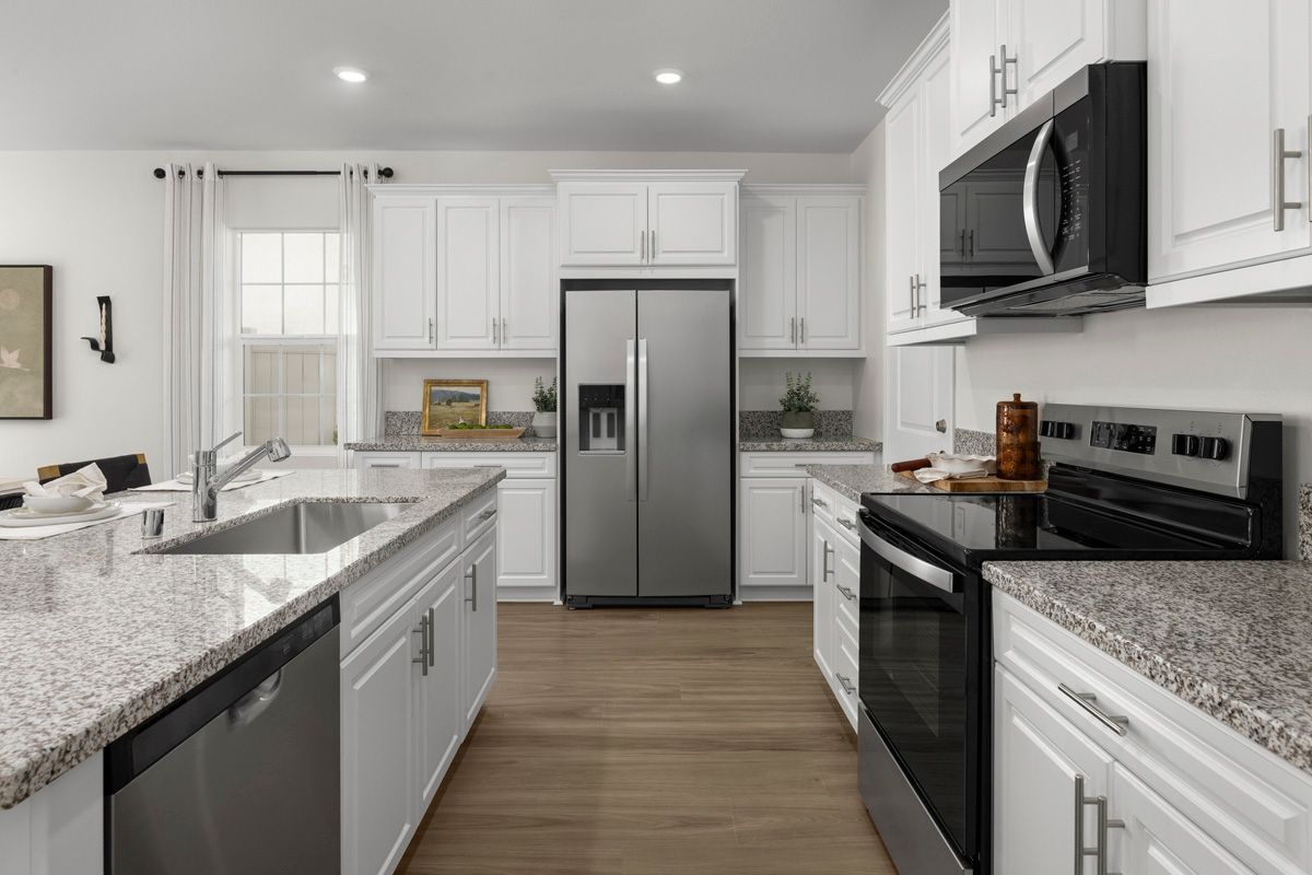 Plan 2056 Modeled - Kitchen