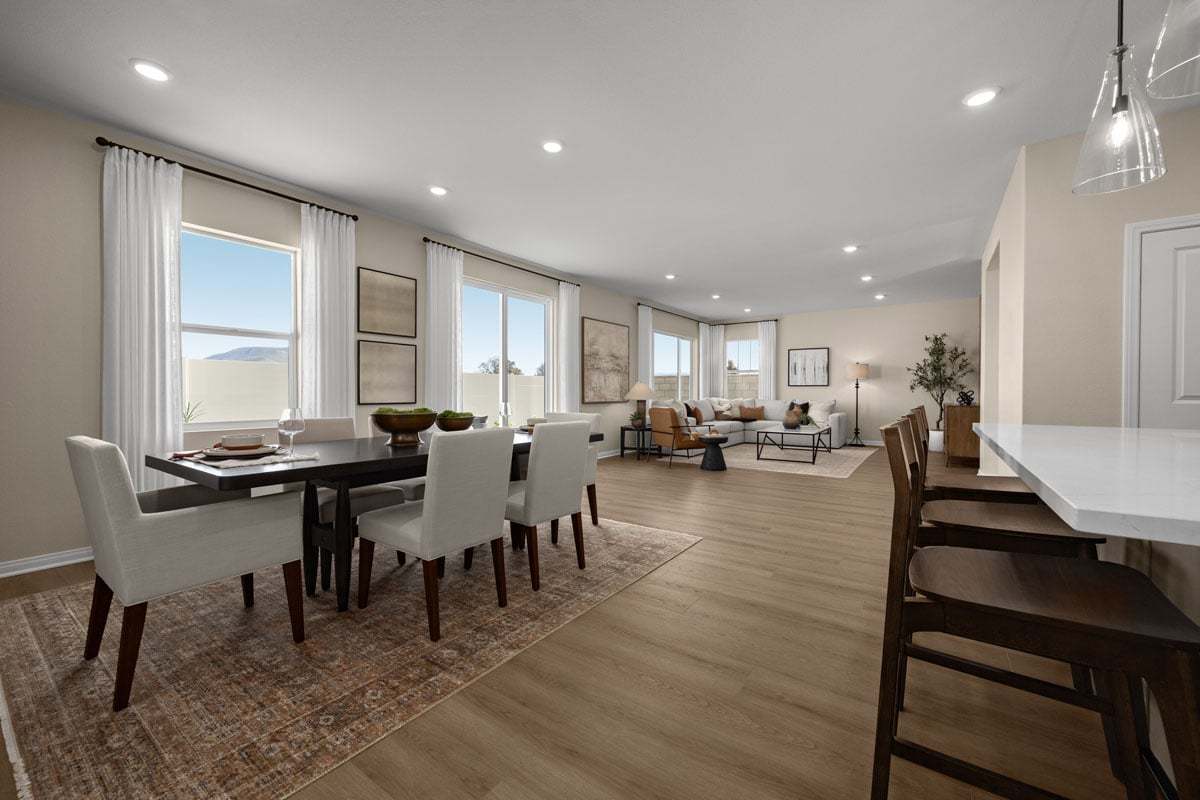 Plan 2874 Modeled - Dining area