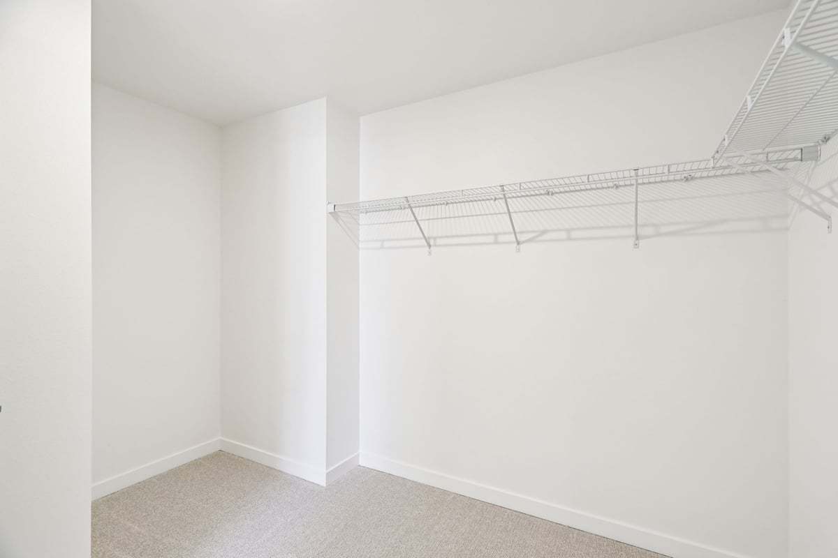 Primary walk-in closet